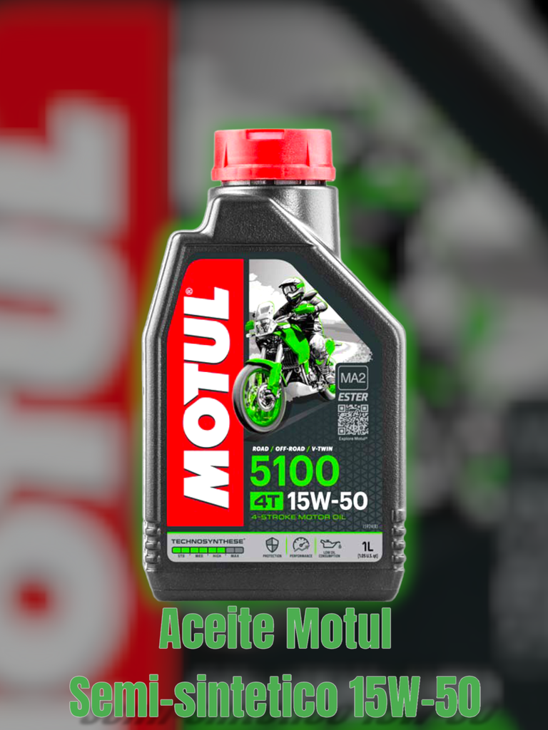 ACEITE MOTUL 5100 15W50 4T 1L