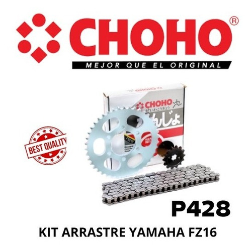 [CHOHO BUJE SOLIDO.] KIT DE ARRASTRE CHOHO FZ 16/S/FAZZER 428HS-128L